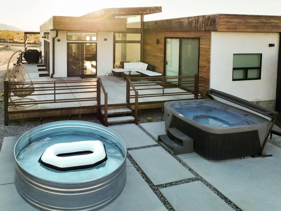 Panoramic Heaven - Luxury Designer Property W Spa 조슈아 트리 외부 사진